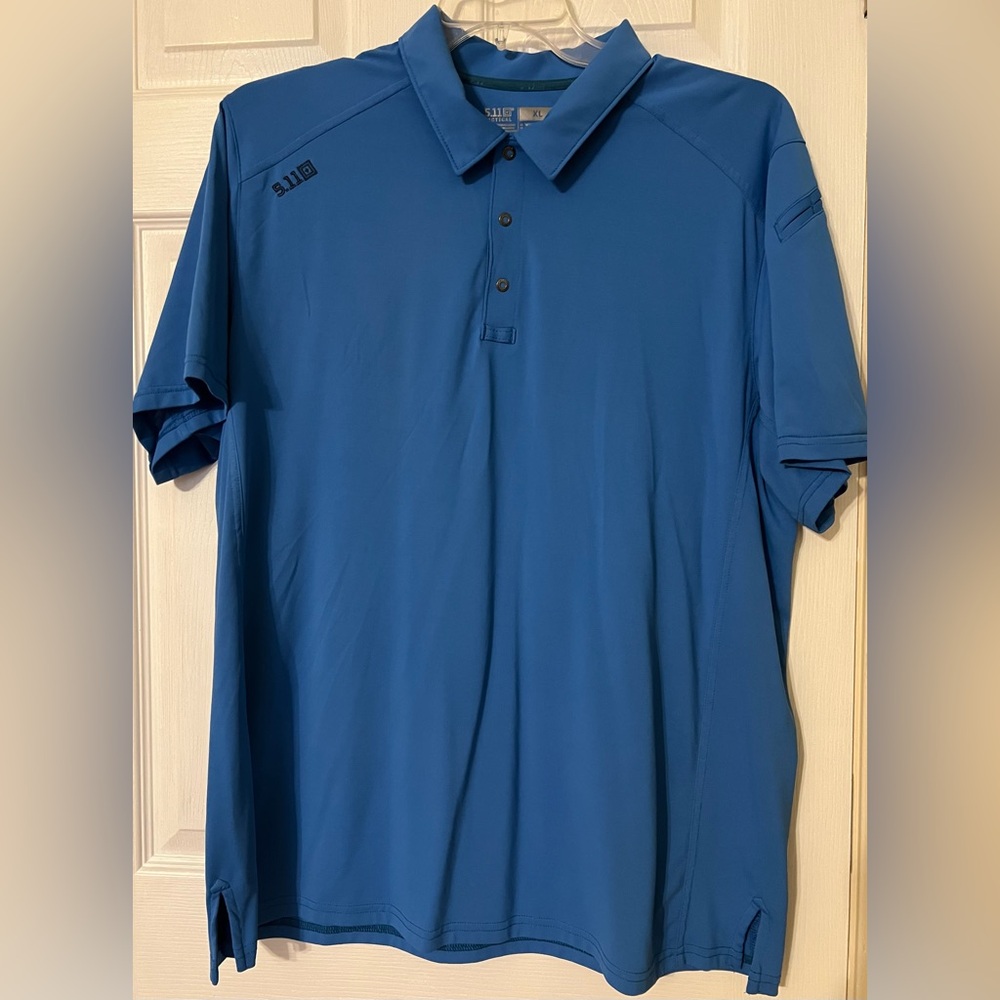 BLUE 5.11 Tactical XL Shirt Like NEW